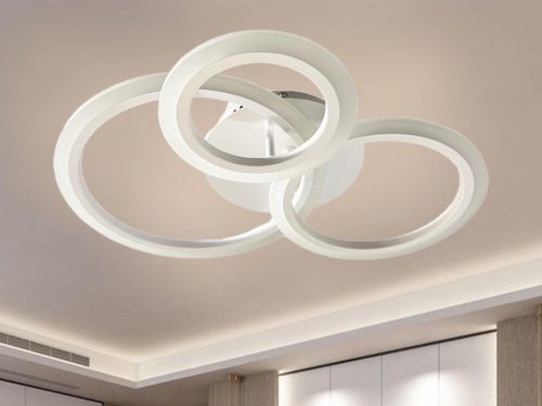LED mennyezeti lámpa 40W 3200lm dimmelhető SMART vezérlés IP20, fehér – J3340/W