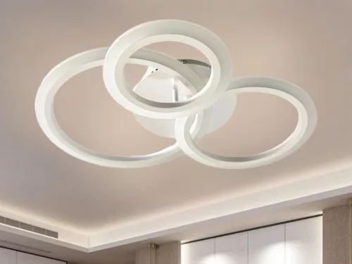 LED mennyezeti lámpa 40W 3200lm dimmelhető SMART vezérlés IP20, fehér – J3340/W