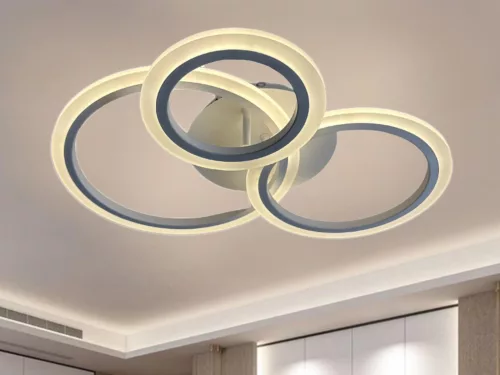 LED mennyezeti lámpa 40W 3200lm dimmelhető SMART vezérlés IP20, fehér – J3340/W