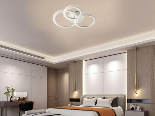 LED mennyezeti lámpa 40W 3200lm dimmelhető SMART vezérlés IP20, fehér – J3340/W