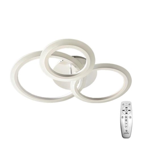 LED mennyezeti lámpa 40W 3200lm dimmelhető SMART vezérlés IP20, fehér – J3340/W