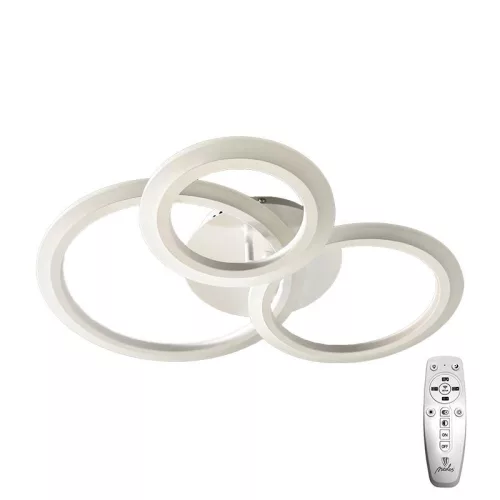 LED mennyezeti lámpa 40W 3200lm dimmelhető SMART vezérlés IP20, fehér – J3340/W