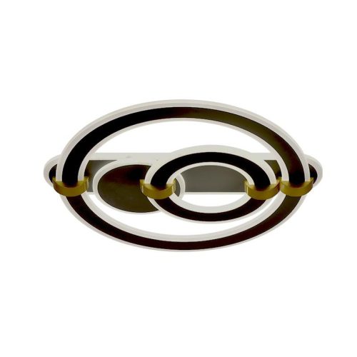 LED design mennyezeti lámpa 120W, 9700 lm, 3000K–6500K, IP20, 499x470x155 mm - J3341/B