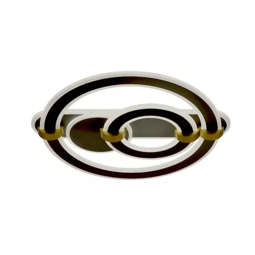 LED design mennyezeti lámpa 120W, 9700 lm, 3000K–6500K, IP20, 499x470x155 mm - J3341/B