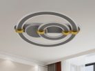 LED design mennyezeti lámpa 120W, 9700 lm, 3000K–6500K, IP20, 499x470x155 mm - J3341/S
