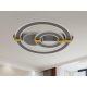 LED design mennyezeti lámpa 120W, 9700 lm, 3000K–6500K, IP20, 499x470x155 mm - J3341/S