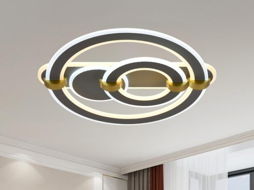 LED design mennyezeti lámpa 120W, 9700 lm, 3000K–6500K, IP20, 499x470x155 mm - J3341/S