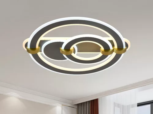 LED design mennyezeti lámpa 120W, 9700 lm, 3000K–6500K, IP20, 499x470x155 mm - J3341/S