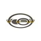 LED design mennyezeti lámpa 120W, 9700 lm, 3000K–6500K, IP20, 499x470x155 mm - J3341/S