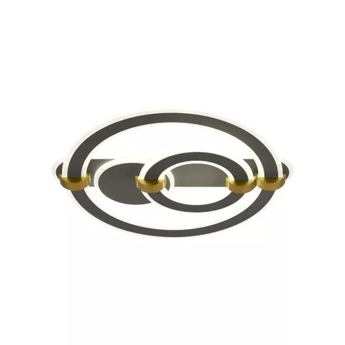 LED design mennyezeti lámpa 120W, 9700 lm, 3000K–6500K, IP20, 499x470x155 mm - J3341/S