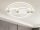 LED design mennyezeti lámpa 120W, 9700 lm, 3000K–6500K, IP20, 499x470x155 mm - J3341/W