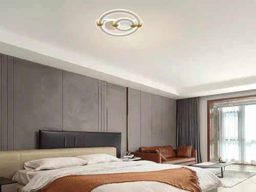 LED design mennyezeti lámpa 120W, 9700 lm, 3000K–6500K, IP20, 499x470x155 mm - J3341/W