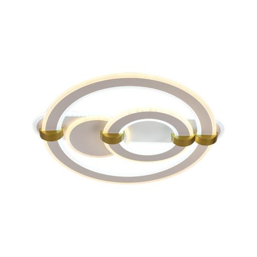 LED design mennyezeti lámpa 120W, 9700 lm, 3000K–6500K, IP20, 499x470x155 mm - J3341/W