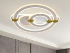LED design mennyezeti lámpa 120W, 9700 lm, 3000K–6500K, IP20, 499x470x155 mm - J3341/W
