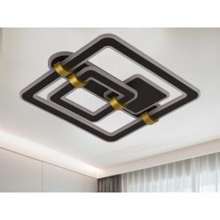   LED design mennyezeti lámpa 140W, 10100 lm, 3000K–6500K, IP20, 499x470x155 mm - J3342/B