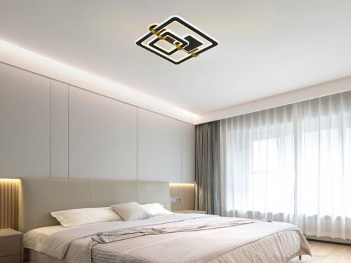 LED design mennyezeti lámpa 140W, 10100 lm, 3000K–6500K, IP20, 499x470x155 mm - J3342/B