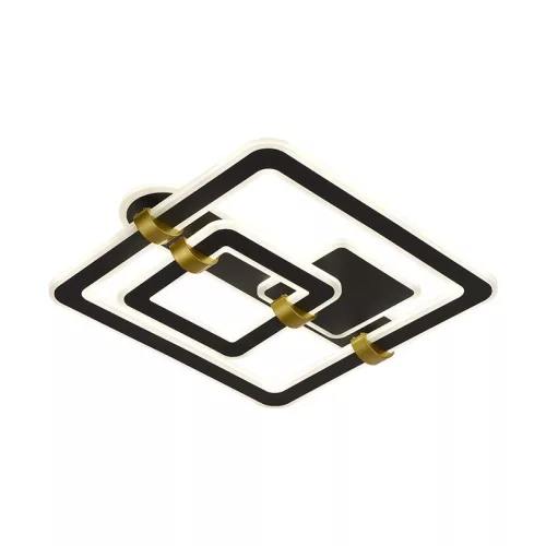 LED design mennyezeti lámpa 140W, 10100 lm, 3000K–6500K, IP20, 499x470x155 mm - J3342/B