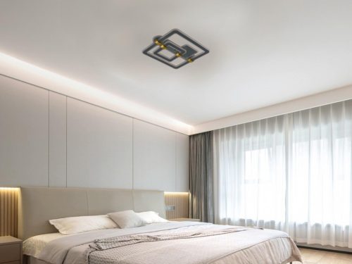 LED design mennyezeti lámpa 140W, 10100 lm, 3000K–6500K, IP20, 499x470x155 mm - J3342/S