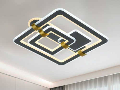 LED design mennyezeti lámpa 140W, 10100 lm, 3000K–6500K, IP20, 499x470x155 mm - J3342/S