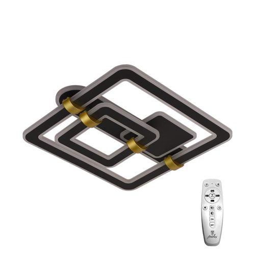 LED design mennyezeti lámpa 140W, 10100 lm, 3000K–6500K, IP20, 499x470x155 mm - J3342/S