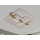 LED design mennyezeti lámpa 140W, 10100 lm, 3000K–6500K, IP20, 499x470x155 mm - J3342/W