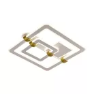 LED design mennyezeti lámpa 140W, 10100 lm, 3000K–6500K, IP20, 499x470x155 mm - J3342/W