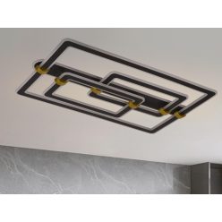   LED design mennyezeti lámpa 280W, 22000 lm, 3000K–6500K, IP20, 900x600x165 mm - J3343/B