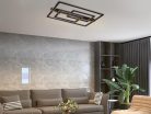 LED design mennyezeti lámpa 280W, 22000 lm, 3000K–6500K, IP20, 900x600x165 mm - J3343/B