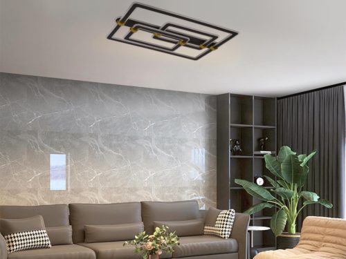 LED design mennyezeti lámpa 280W, 22000 lm, 3000K–6500K, IP20, 900x600x165 mm - J3343/B