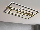 LED design mennyezeti lámpa 280W, 22000 lm, 3000K–6500K, IP20, 900x600x165 mm - J3343/B