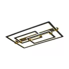 LED design mennyezeti lámpa 280W, 22000 lm, 3000K–6500K, IP20, 900x600x165 mm - J3343/B