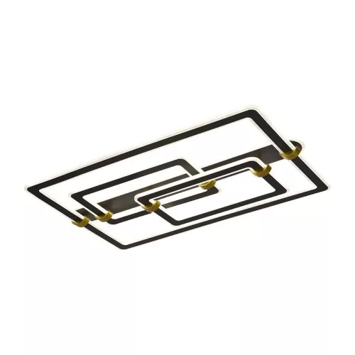 LED design mennyezeti lámpa 280W, 22000 lm, 3000K–6500K, IP20, 900x600x165 mm - J3343/B