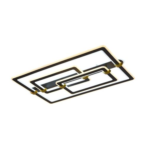 LED design mennyezeti lámpa 280W, 22000 lm, 3000K–6500K, IP20, 900x600x165 mm - J3343/B