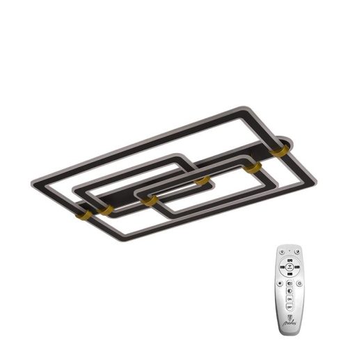 LED design mennyezeti lámpa 280W, 22000 lm, 3000K–6500K, IP20, 900x600x165 mm - J3343/B