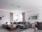 LED design mennyezeti lámpa 280W, 22000 lm, 3000K–6500K, IP20, 900x600x165 mm - J3343/S