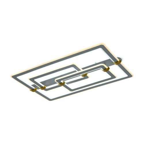 LED design mennyezeti lámpa 280W, 22000 lm, 3000K–6500K, IP20, 900x600x165 mm - J3343/S
