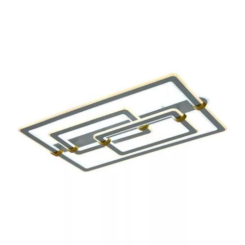 LED design mennyezeti lámpa 280W, 22000 lm, 3000K–6500K, IP20, 900x600x165 mm - J3343/S