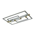 LED design mennyezeti lámpa 280W, 22000 lm, 3000K–6500K, IP20, 900x600x165 mm - J3343/S