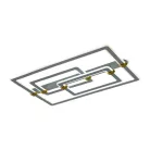 LED design mennyezeti lámpa 280W, 22000 lm, 3000K–6500K, IP20, 900x600x165 mm - J3343/S