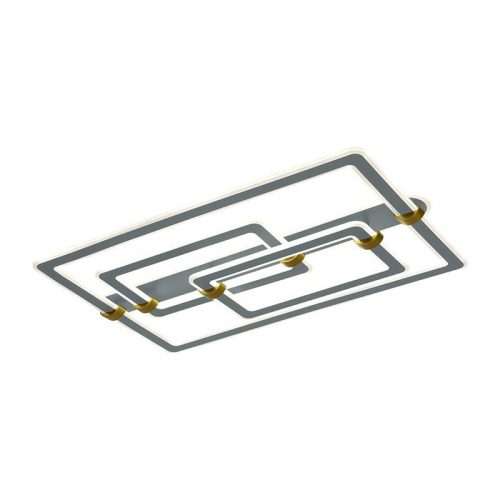LED design mennyezeti lámpa 280W, 22000 lm, 3000K–6500K, IP20, 900x600x165 mm - J3343/S