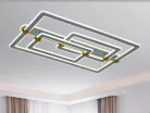 LED design mennyezeti lámpa 280W, 22000 lm, 3000K–6500K, IP20, 900x600x165 mm - J3343/S