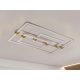 LED design mennyezeti lámpa 280W, 22000 lm, 3000K–6500K, IP20, 900x600x165 mm - J3343/W
