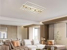 LED design mennyezeti lámpa 280W, 22000 lm, 3000K–6500K, IP20, 900x600x165 mm - J3343/W