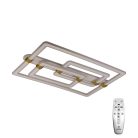 LED design mennyezeti lámpa 280W, 22000 lm, 3000K–6500K, IP20, 900x600x165 mm - J3343/W