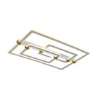 LED design mennyezeti lámpa 280W, 22000 lm, 3000K–6500K, IP20, 900x600x165 mm - J3343/W