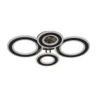 LED design mennyezeti lámpa 100W, 6900 lm, 590x420x110 mm, 3000K–6500K - J3346/BCH