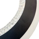 LED mennyezeti lámpa 100W, 6900lm, 3000-6500K, fekete, IP20, fém-akril - J3346/B