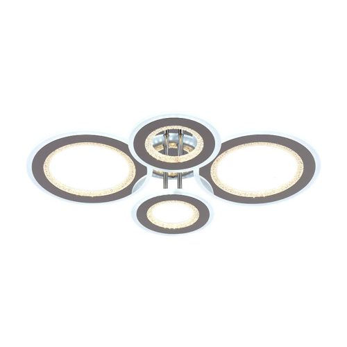 LED mennyezeti lámpa 100W, 6900lm, 3000-6500K, IP20, fém-akril - J3346/CH