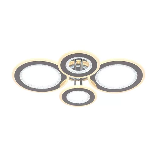 LED mennyezeti lámpa 100W, 6900lm, 3000-6500K, IP20, fém-akril - J3346/CH