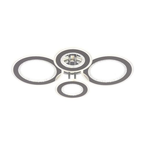 LED mennyezeti lámpa 100W, 6900lm, 3000-6500K, IP20, fém-akril - J3346/CH